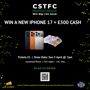 Sods Monthly Raffle Launches with iPhone 17 and £500 Cash Prize